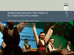 Dublin Core Description Set Profiles