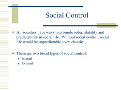 Social Control - hrsbstaff.ednet.ns.ca