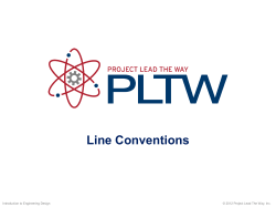 Line Conventions