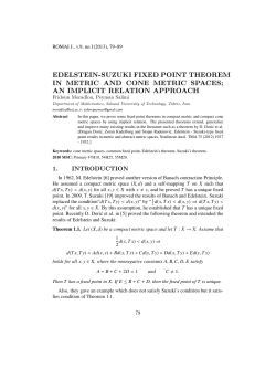 edelstein-suzuki fixed point theorem in metric and cone metric spaces