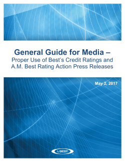 General Guide for Media