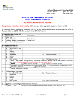 medstar research institute