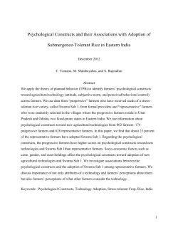 proposal - Agricultural Economics Society