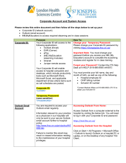 Corporate Account and System Access Please review this entire