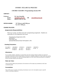 syllabus - Florida State University