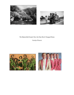 The Bakersfield Sound: How the Dust Bowl Changed Music Carolyn