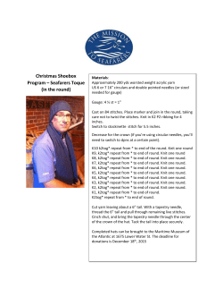 Materials: Approximately 200 yds worsted weight acrylic yarn US 6