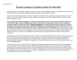 CCC Competition Model