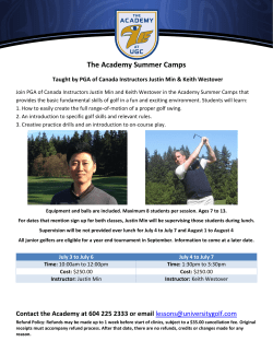 The Academy Summer Camps