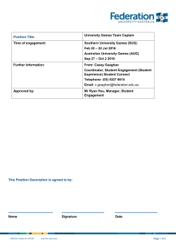Team Captain Application Applicant Details