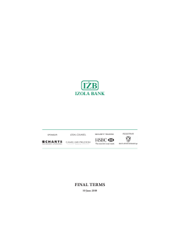 final terms - Izola Bank