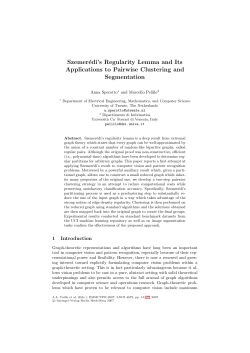 Szemer&eacute;di`s Regularity Lemma and Its Applications