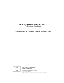Murine Local Lymph Node Assay (LLNA