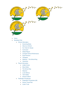 Stoke Leys School seeks to provide a positive, consistent