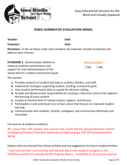 Rev 9/27/16 - Iowa Braille School