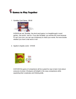 Games to Play Together