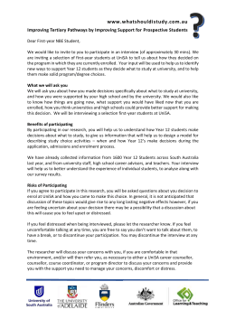 Participant Information