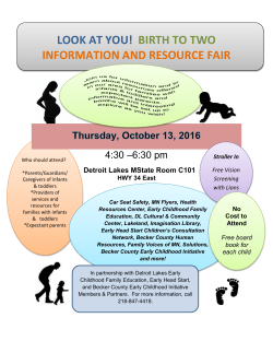 look at you! birth to two information and resource fair