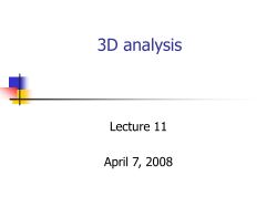 3D analysis