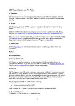 Parental Leave Policy