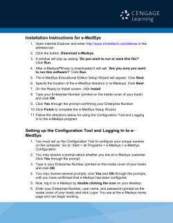 Installation Instructions