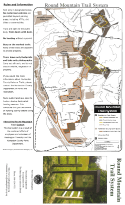 The Round Mountain Trail System Map