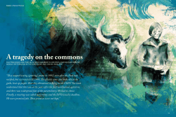 A tragedy on the commons