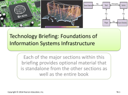 Technology Briefing - Foundations of Information Systems