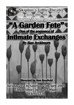 intimate exchanges programme