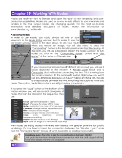 Chapter 19- Working With Nodes