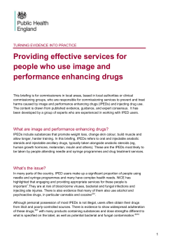 Providing effective services for people who use image and