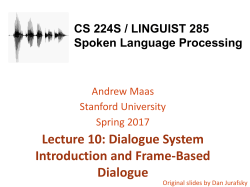 LSA.303 Introduction to Computational Linguistics