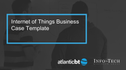 Internet of Things Business Case Template