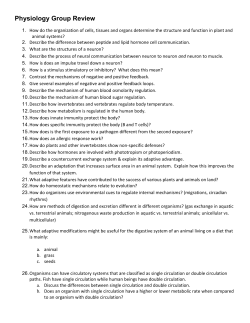 Physiology Group Review