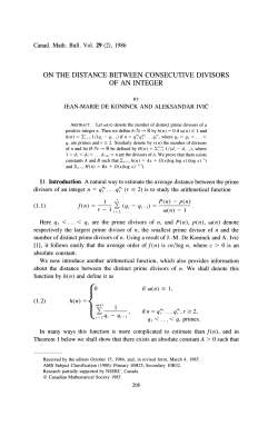 on the distance between consecutive divisors of an integer