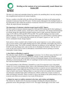 A climate law must include reductions in all emissions from the state