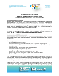 Call to Action - Pan American Health Organization