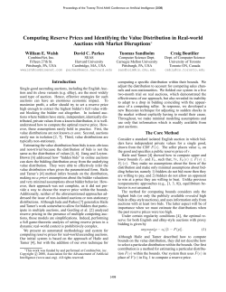 Computing Reserve Prices and Identifying the Value Distribution in