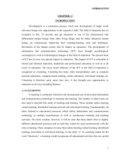 introduction - Shodhganga