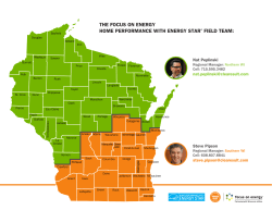 the focus on energy home performance with energy star&reg; field team