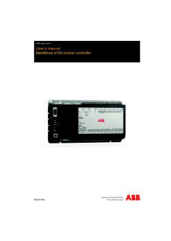 NextMove e100 motion controller