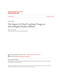 The Impact of a Head Coaching Change on