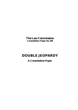 double jeopardy - Law Commission