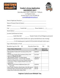 Hogland Vendor Application Form