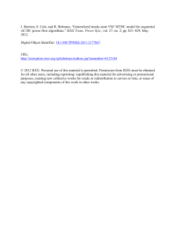 Generalized steady-state VSC MTDC model for sequential