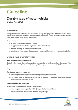 Guideline - State Revenue Office