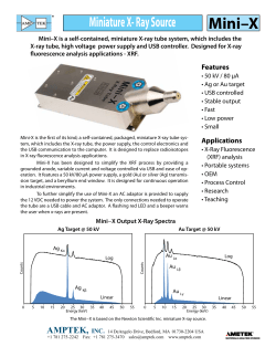 Mini&ndash;X - Amptek