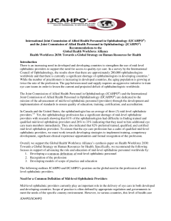JCAHPO/IJCAHPO International Joint Commission of Allied Health