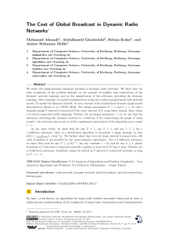 The Cost of Global Broadcast in Dynamic Radio Networks