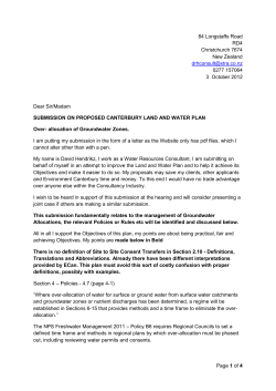 D Hendrikz Submission 2 LWRP.